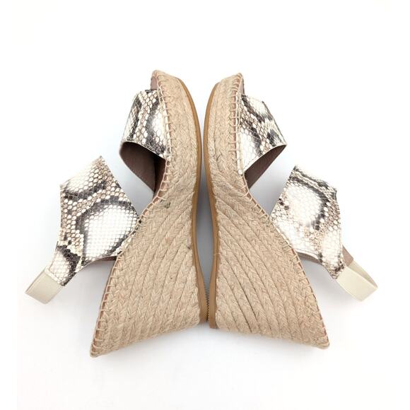 Andre Assous Reese High Heel Espadrille Sandals Open Toe Women's Size 9.5 - Picture 7 of 14